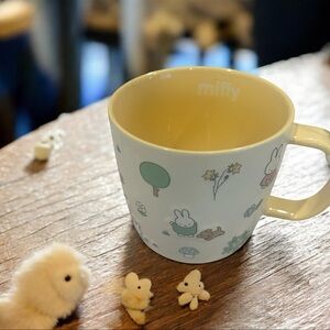 Miffy Magenta Mug with Cute Illustrations